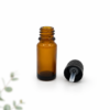 Botella de Cristal Ámbar 10 ml | Envase para Aceites Esenciales