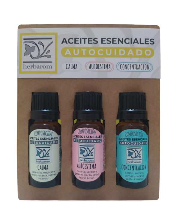 Línea de aceites esenciales para autocuidado Calma